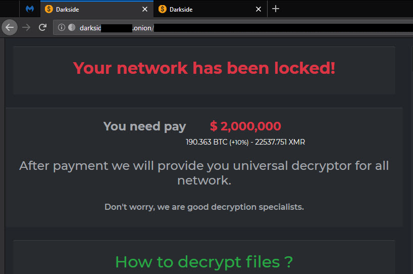 How to Outsmart the DarkSide Ransomware Group